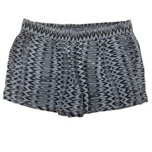 Joie Black and Gray Shorts with Elastic Waistband Like New